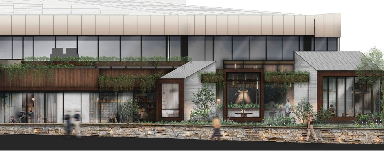 GROUND ELEVATION - FRONT FAÇADE