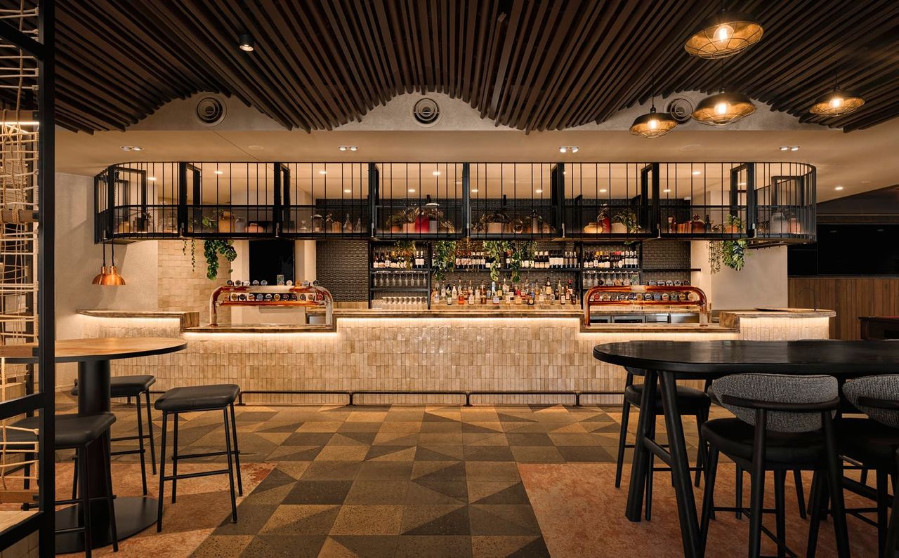 BAR WITHIN LOUNGE AND CAFE SPACE