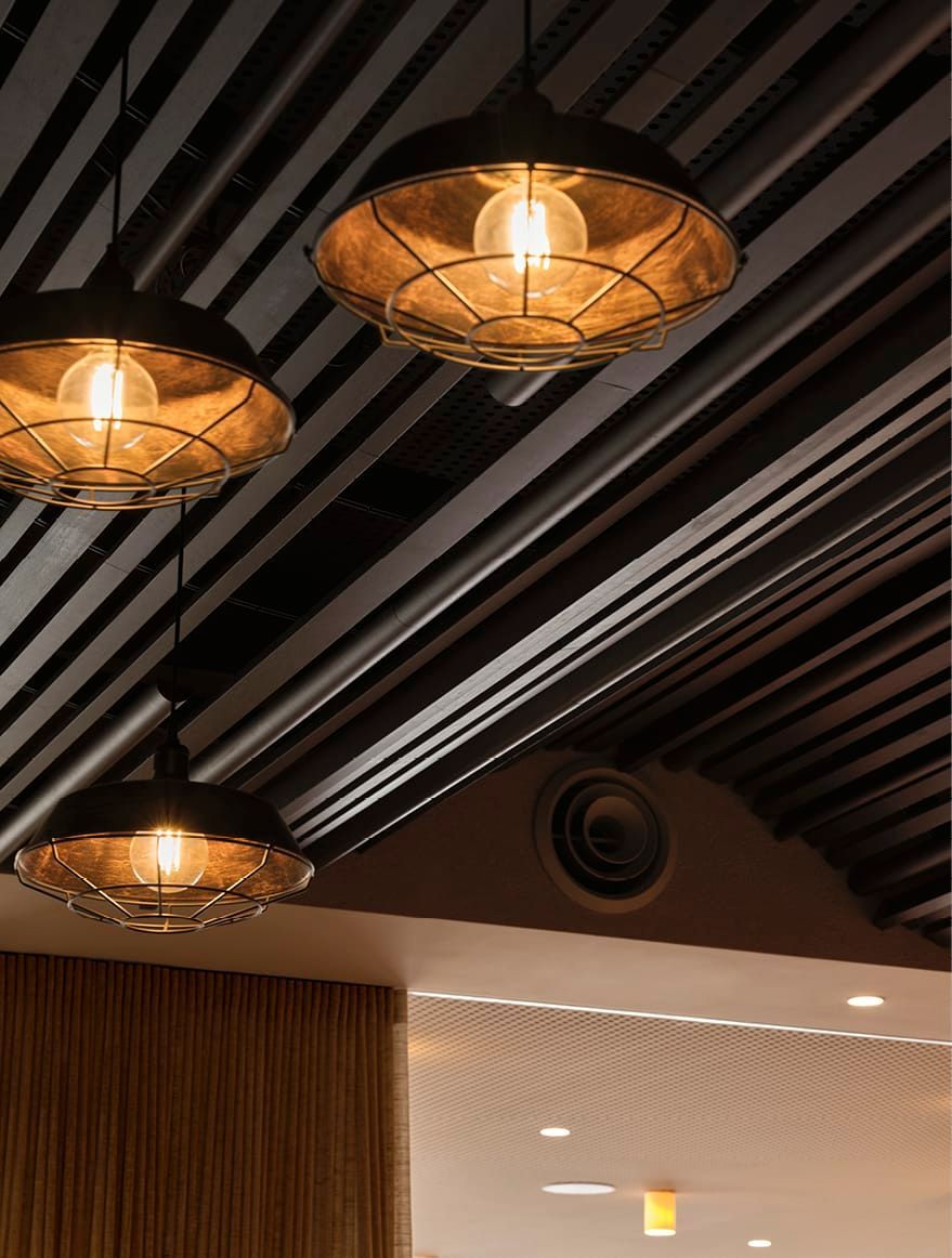 NATURAL AND TACTILE EARTHY MATERIALS IN FITOUT OF BAR, LOUNGE AND DINING SPACES