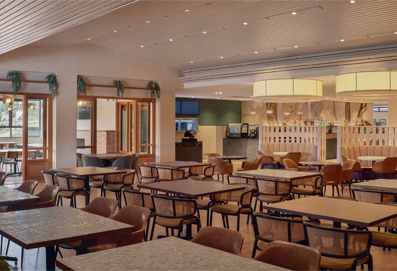 BISTRO, EVENT SPACE AND CONNECTION TO CAFE AND BAR