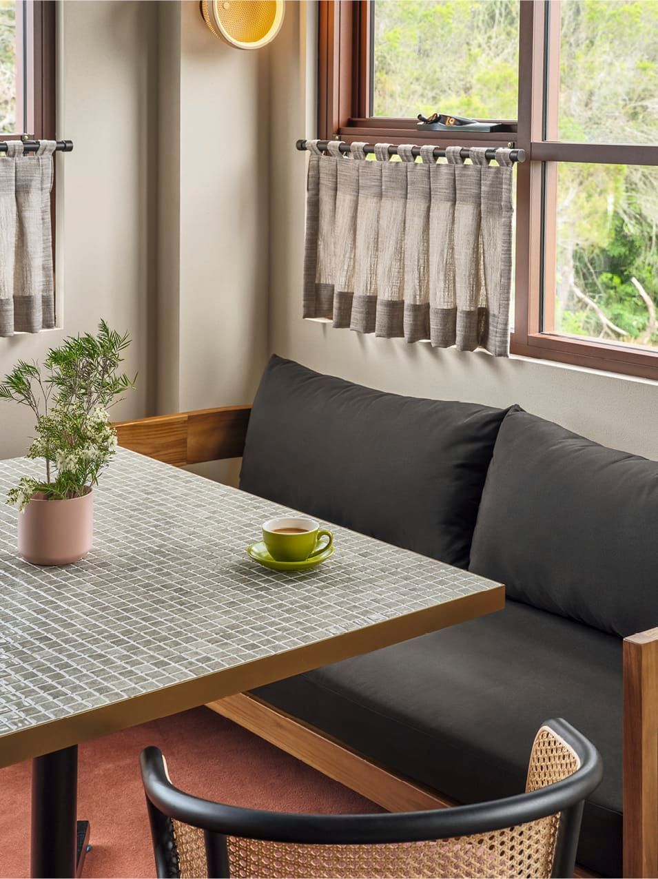 A MORNING COFFEE OR AN AFTERNOON VINO. AT HOME AMOUNG THE GUM TREES
