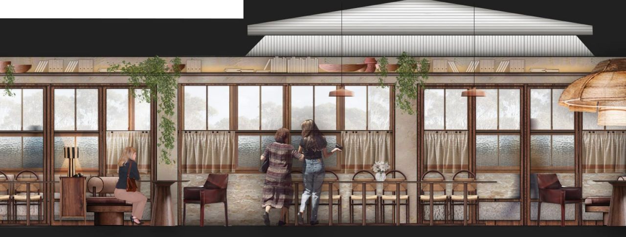 LEVEL 1 ELEVATION - BISTRO