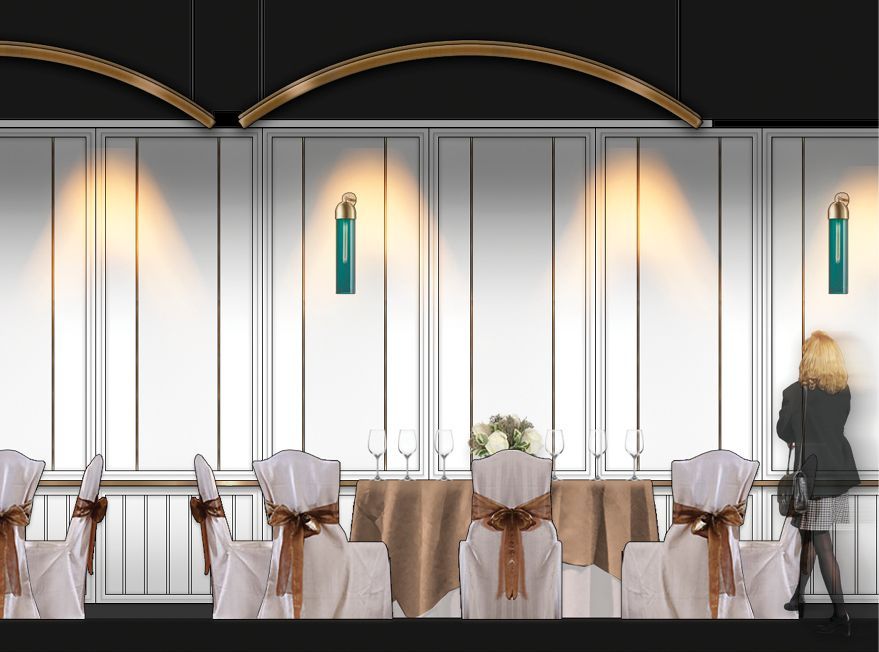 Elettra function room elevation