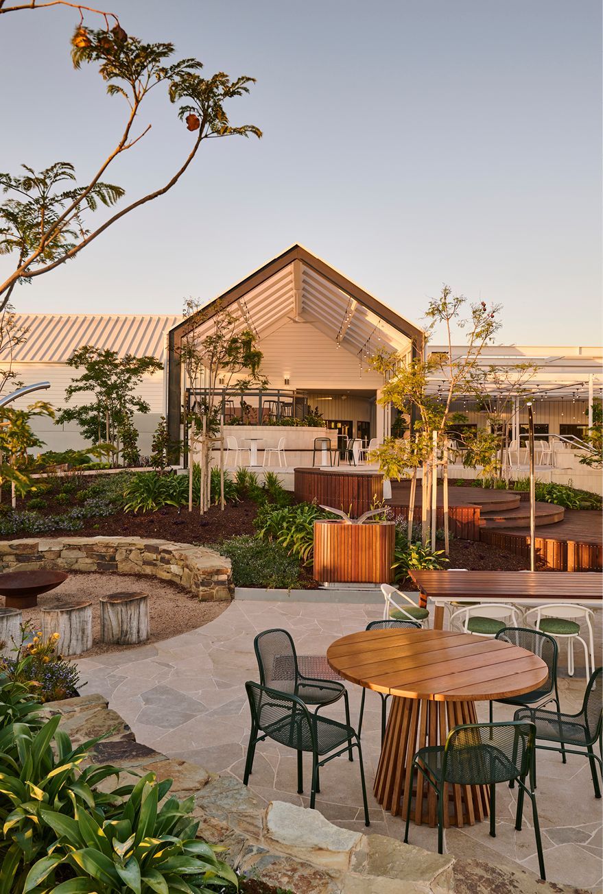 The adjacent podium space and Embr's alfresco bar